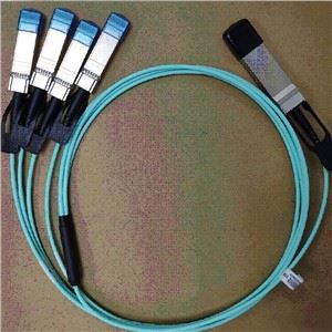 40G QSFP {{3}} 4 * 10G SFP+ aktyvusis optinis kabelis